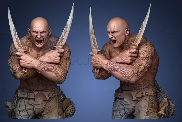 3D model Drax the Destroyer (STL)